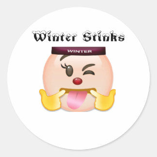 Adesivo redondo clássico