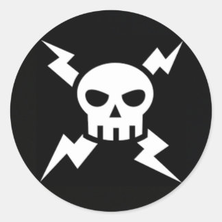 Adesivo redondo clássico