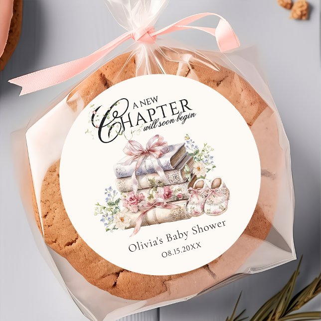 Adesivo Redondo Clássico de Agradecimento Tema de  (Criador carregado)