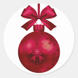 adesivo redondo clássico de ornamentação do feliz