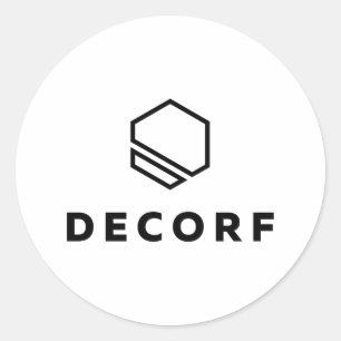 Adesivo redondo clássico grande