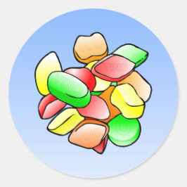 Adesivo Redondo Clássico Winegum