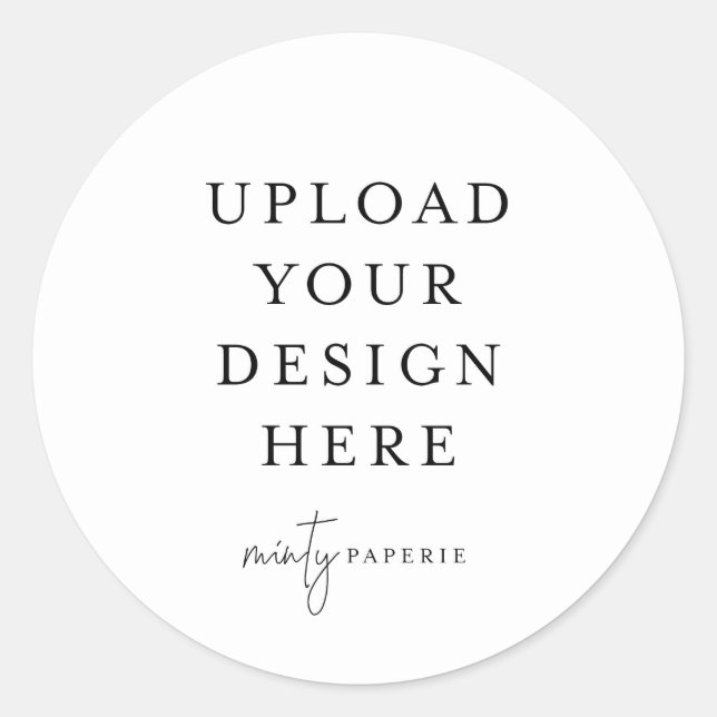 Adesivo redondo de 3" (Frente)