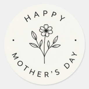 Adesivo Redondo Mother's Day Classic