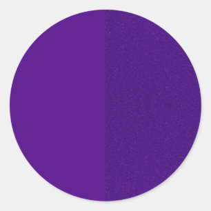 Adesivo Redondo Personalizado – Roxo Sólido e Ruíd