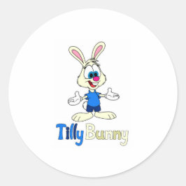 Adesivo Redondo Tilly Bunny