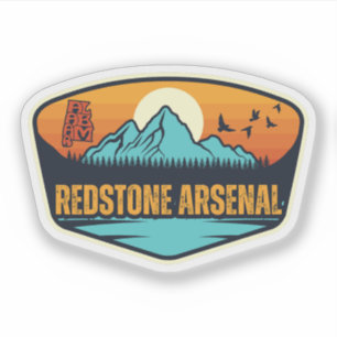 Adesivo Redstone Arsenal, Alabama