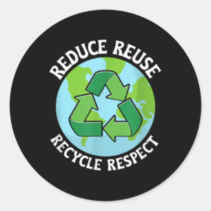Adesivo Reduza a proteção ambiental do Reciclar para reuti
