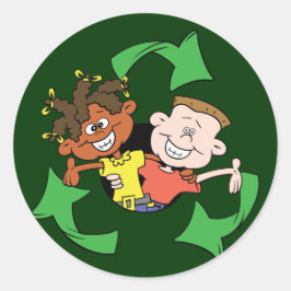 Adesivo Reduzir a reutilização de Reciclares