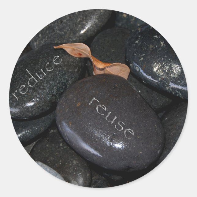 Adesivo reduzir o reuso de rochas de refluxo (Frente)