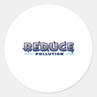 Adesivo Reduzir Poluição, Ambientalismo, Ambiente