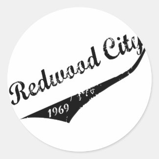 Adesivo Redwood City 1969