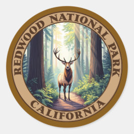 Adesivo Redwood National Park California