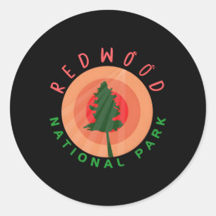 Adesivo Redwood National Park California Visitor Tourist