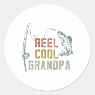 Adesivo Reel Legal Vovô, Pesca S