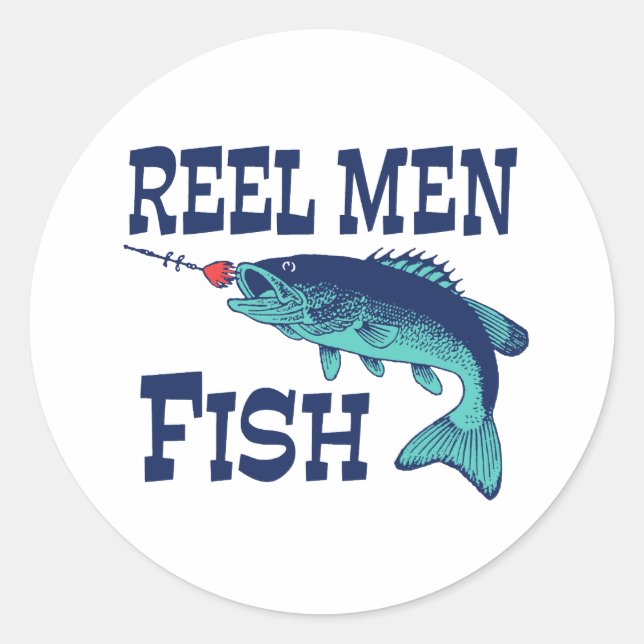 Adesivo Reel Men Fish (Frente)