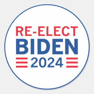 Adesivo Reeleger Biden 2024