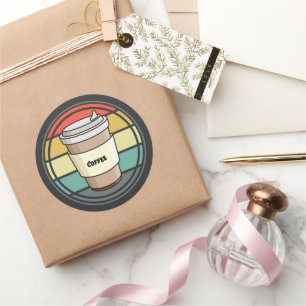 Adesivo Refletor Café Bebida Quente para Ir