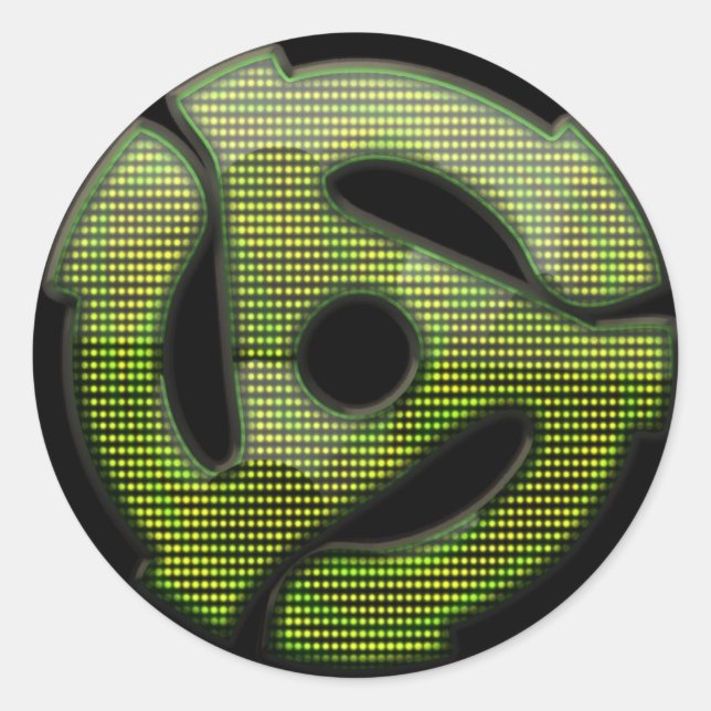 Adesivo Refletor de 45 rpm (Frente)