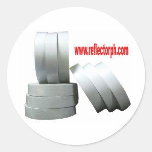 Adesivo Refletores reflexivos da fita das cinzas do