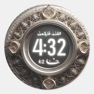 Adesivo Reflexão Estimulante, Iftar, Suor E Espiritual