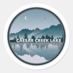 Adesivo Reflexão sobre Caesar Creek Lake Ohio