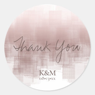 Adesivo Reflexões de Aquarela Obrigado Canela ID774