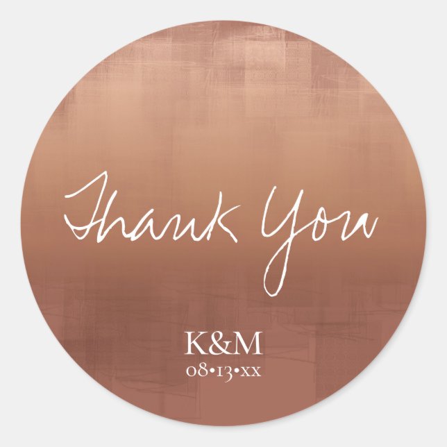 Adesivo Reflexões de Aquarela Obrigado Clay ID774 (Frente)