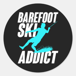 Adesivo Refoot Ski Addicto Humorous Refoter Water Sport