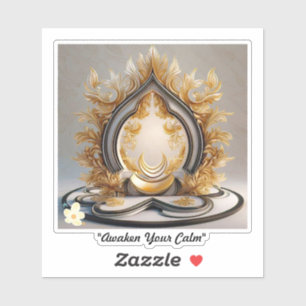 Adesivo "Refúgio Sereno da Alma"