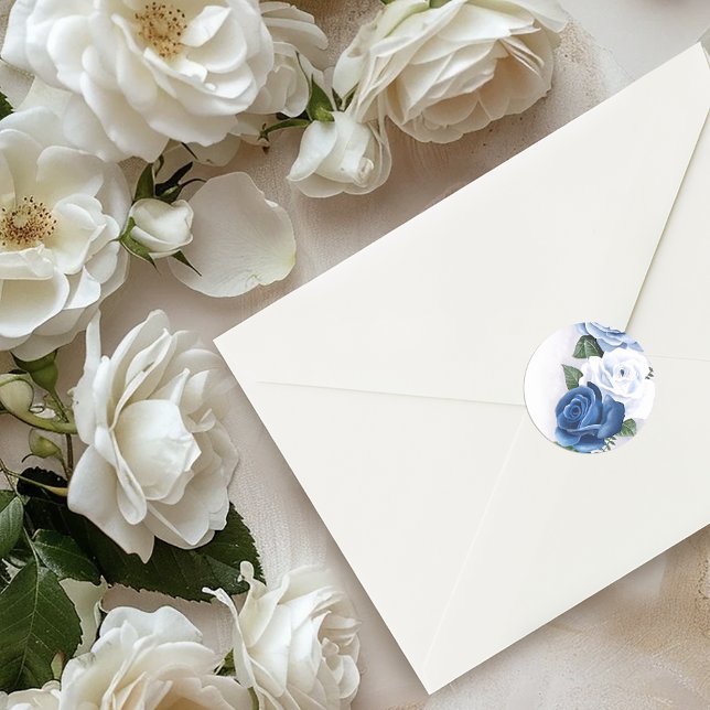 Adesivo Regency Blue Rosa Bridgerton (Criador carregado)