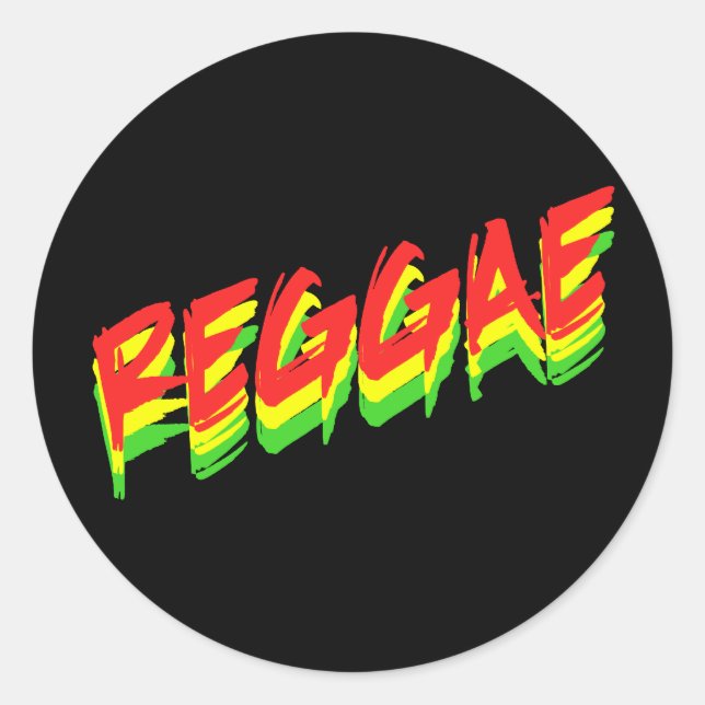 Adesivo Reggae (Frente)