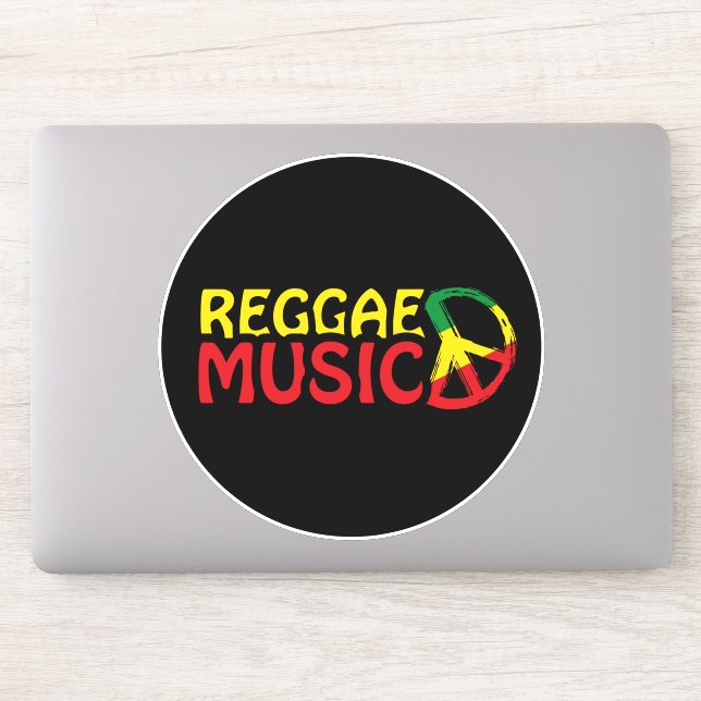 Adesivo Reggae Music - modelo2b-círculo-preto (Computador)