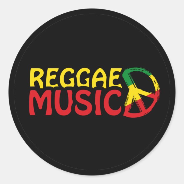 Adesivo Reggae Music - modelo2b-círculo-preto (Frente)