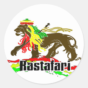 Adesivo Reggae Rasta Iron, Lion, Zion 2