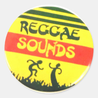 Adesivo Reggae Sons Round Sticker