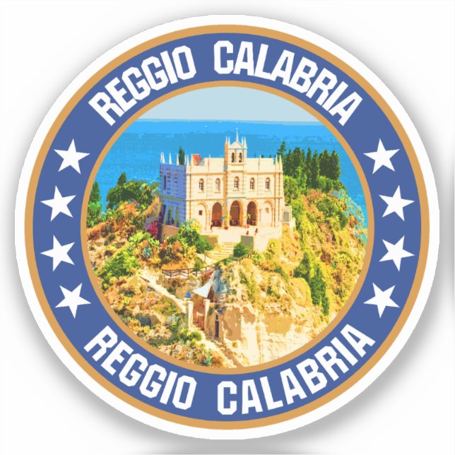 Adesivo Reggio Calabria (Frente)