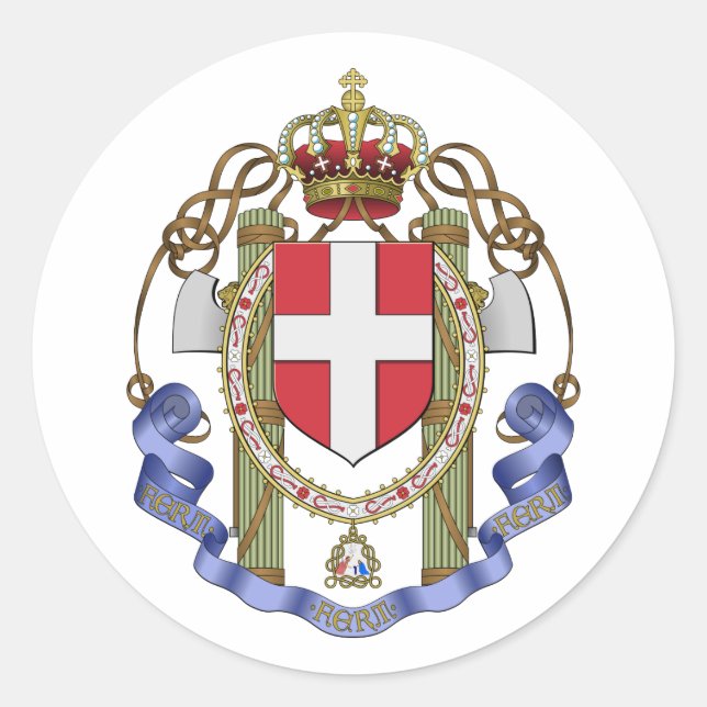 Adesivo Regia Aeronautica, Itália (Frente)