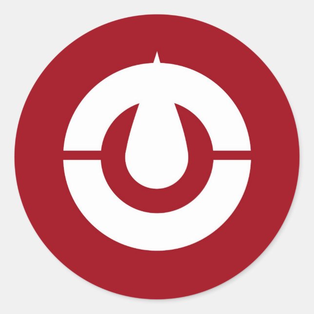 Adesivo região do país do japão: prefeitura kochi (Frente)