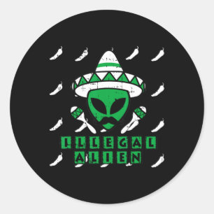 Adesivo Região Mexicana - Alienígena Ilegal Marciana - 51 