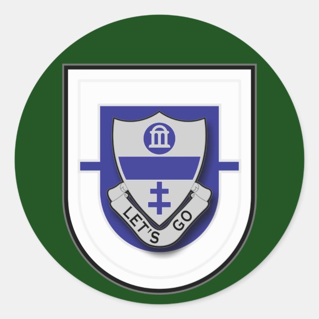 Adesivo Regimento de Infantaria 325 - Batalhão de 1rua Fla (Frente)