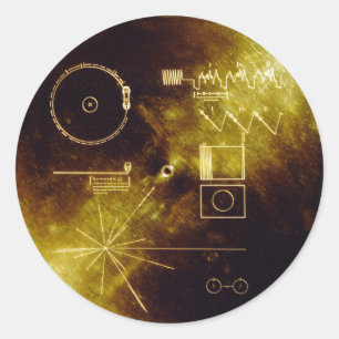 Adesivo Registro de Ouro Voyager