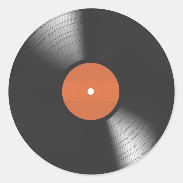 Adesivo Registro de vinilo (Frente)