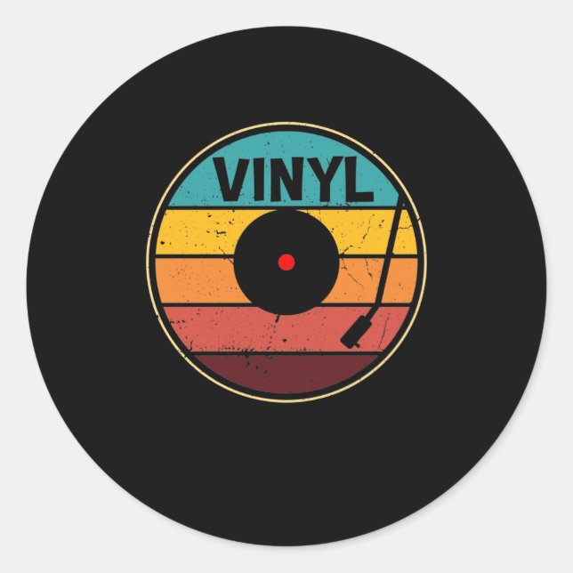 Adesivo Registro de Vinilo Retroativo - Registro de Vinila (Frente)