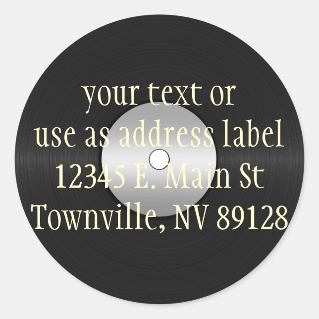 Adesivo Registro LP Vinil-Look (Frente)