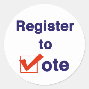 Adesivo Registro Para Votação Em 2022