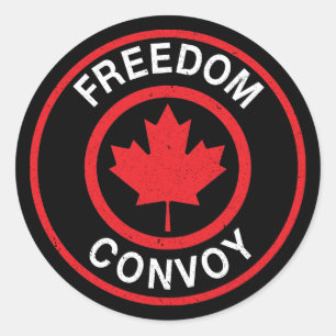 Adesivo Regra Canadiana dos Caminhoneiros - Comboio da Lib