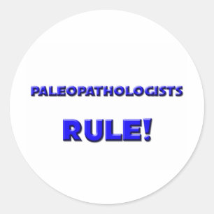 Adesivo Regra de Paleopathologists!