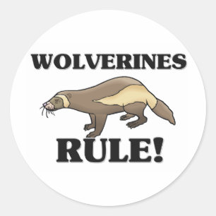 Adesivo Regra dos WOLVERINES!