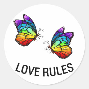 Adesivo Regras de Amor